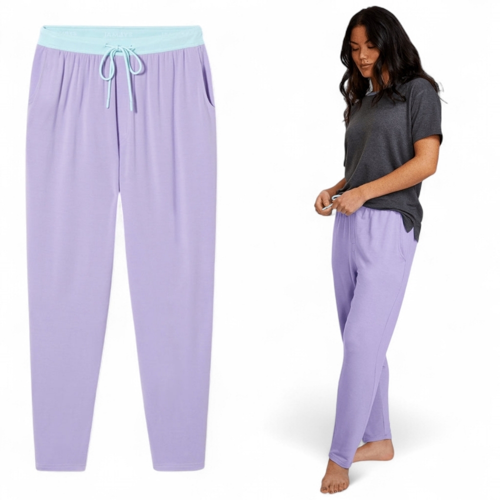 Jambys Lavender/Mint Sweatpants Womens Size Large